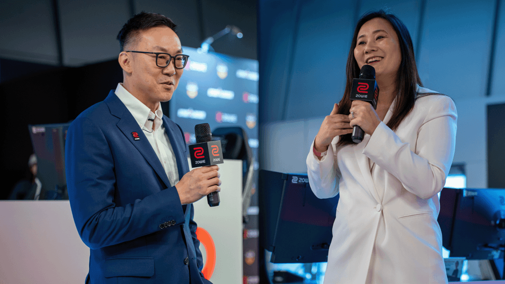 Speakers: Jay Wu, President of BenQ Europe &amp; Celsa Wu, Director of Esports Business of BenQ Europe