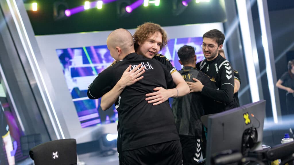 Jamppi and PROFEK left BBL Esports and will be playing for Team Vitality in 2026 (Image via Michal Konkol | Riot Games)
