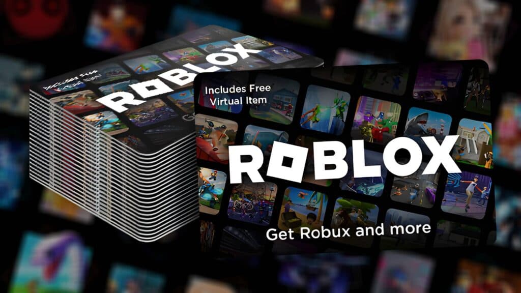 Roblox gift cards are available in physical and digital forms (Image via esports.gg)