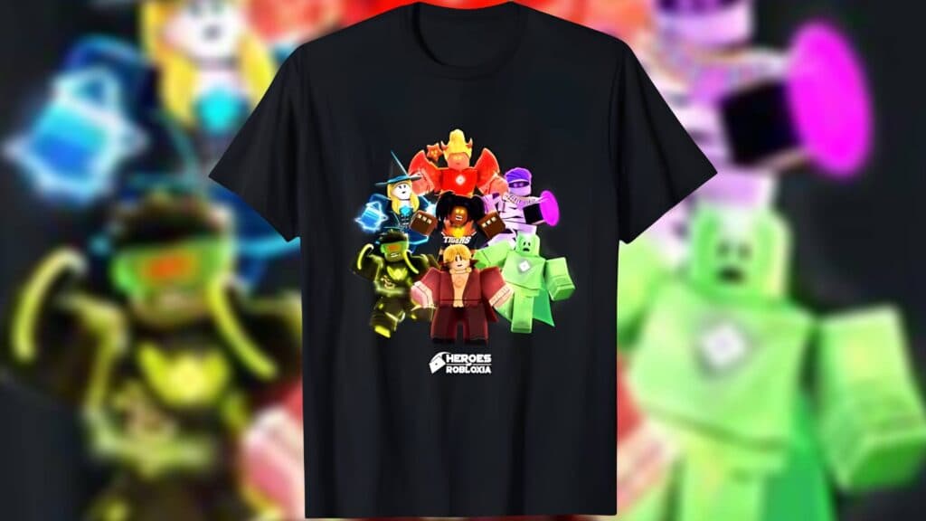 A Heroes of Robloxia shirt (Image via esports.gg)