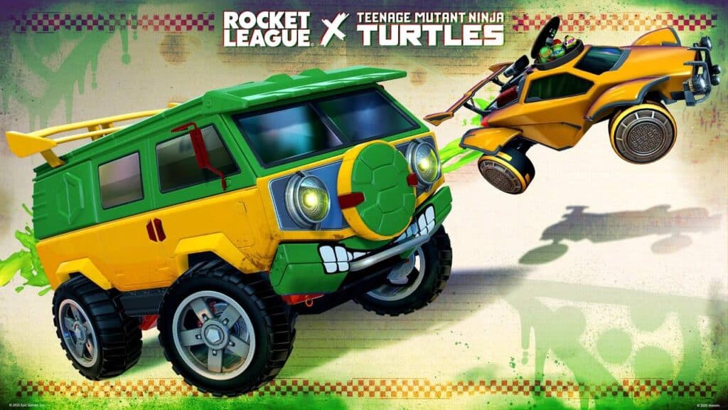 TMNT Classic Turtle Van (Image via esports.gg)