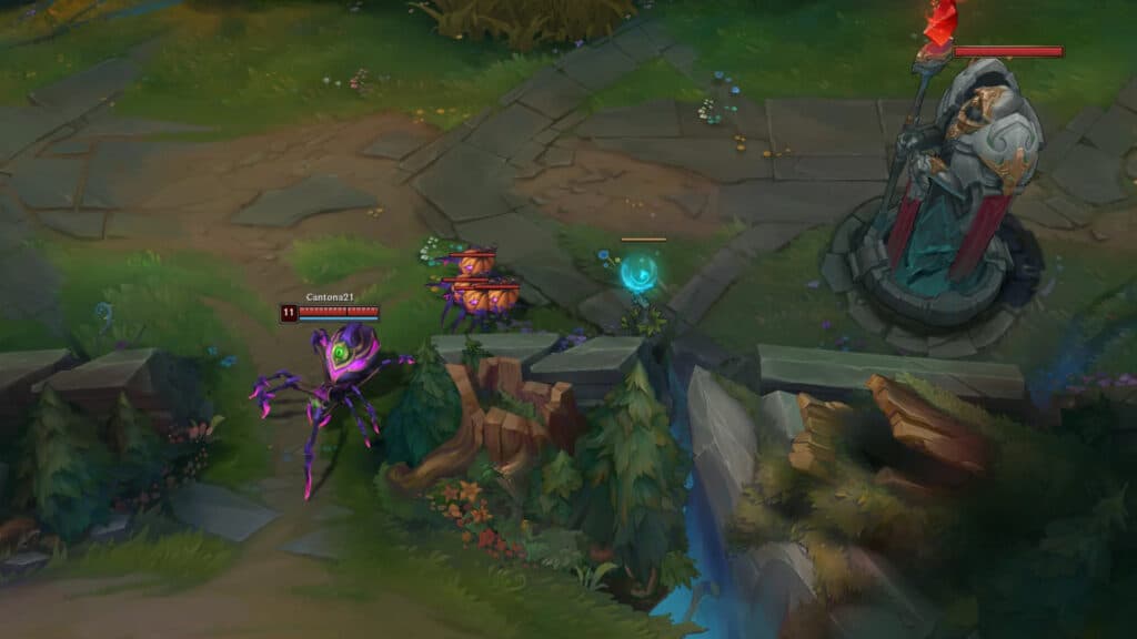 Scryer's Bloom in the top lane (Image by Reddit)