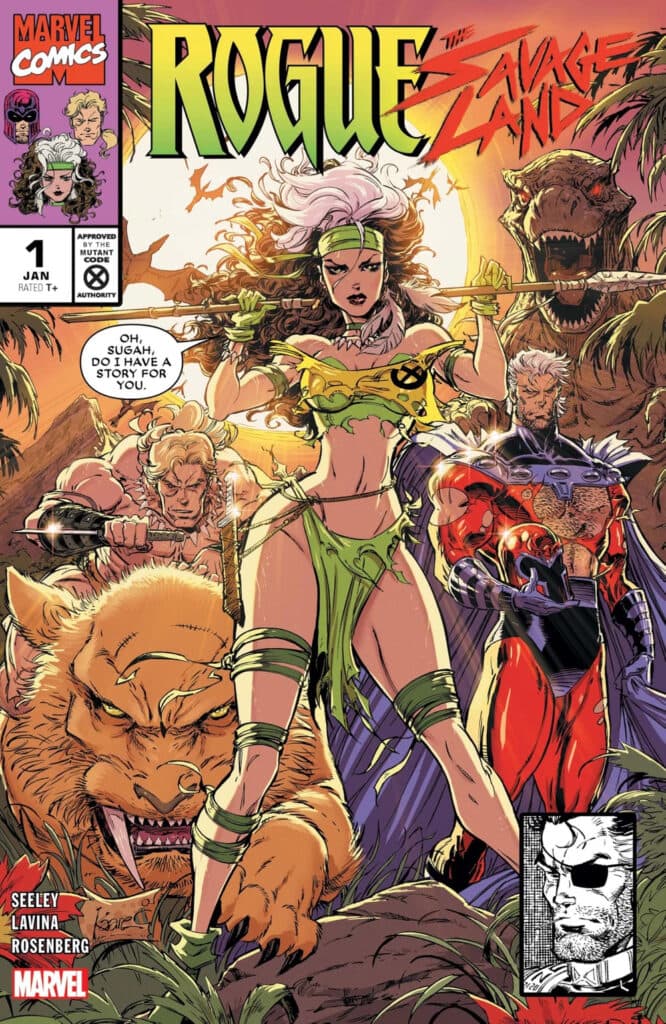 Rogue: The Savage Land (Image via Marvel Comics)