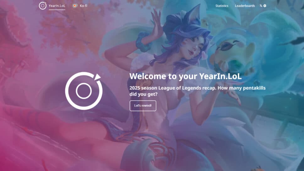 How to get your League of Legends 2025 recap cover image