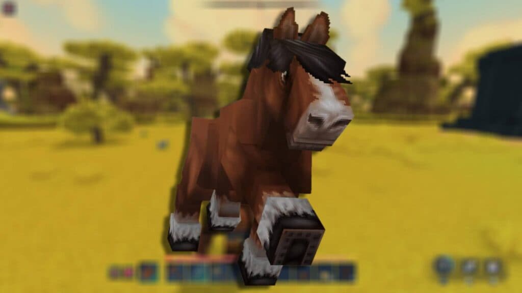 A horse in Hytale's Zone 2 (Image via esports.gg)