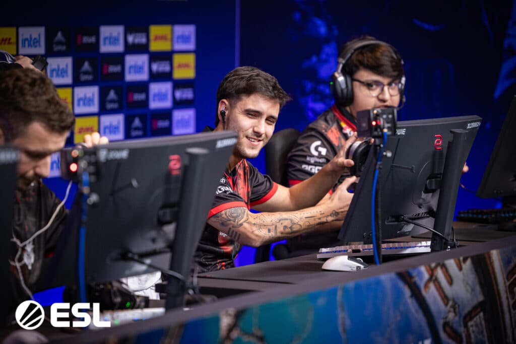 G2 at ESL Pro League Season 22 (Image via ESL)