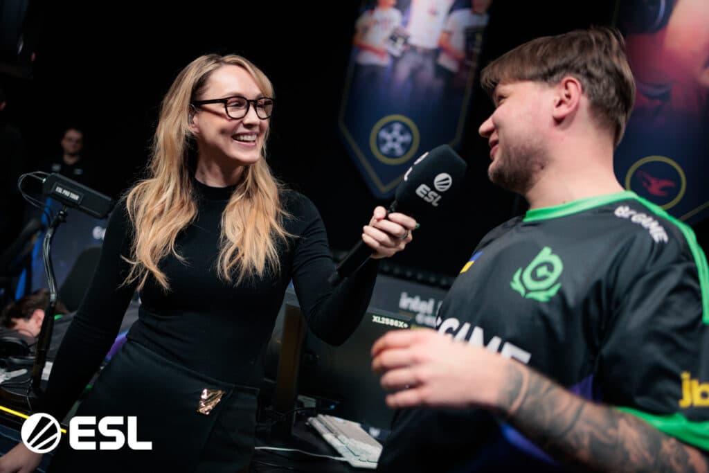 s1mple at IEM Krakow 2026 (Image via ESL)