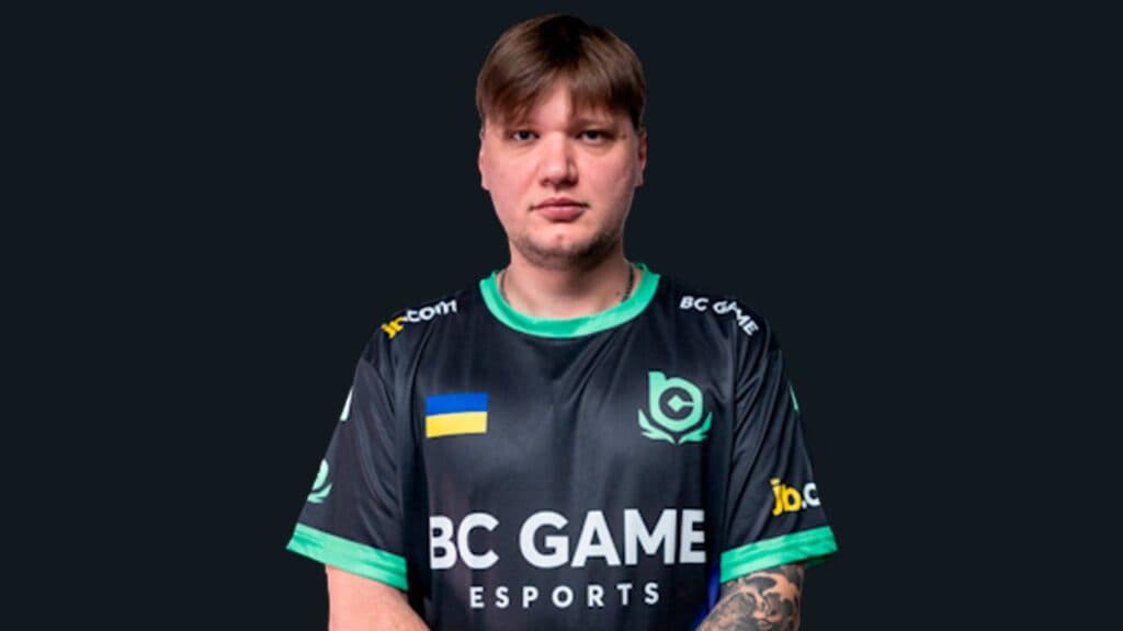Oleksandr "s1mple" Kostyliev (Image via BC Game Esports)