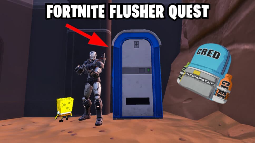 Fortnite: How to use a Flusher in different matches cover image