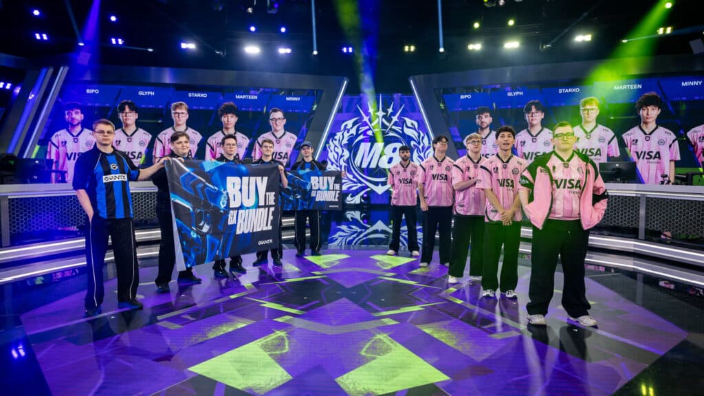 GIANTX lost their first match against Gentle Mates (Image by Wojciech Wandzel/Riot Games)