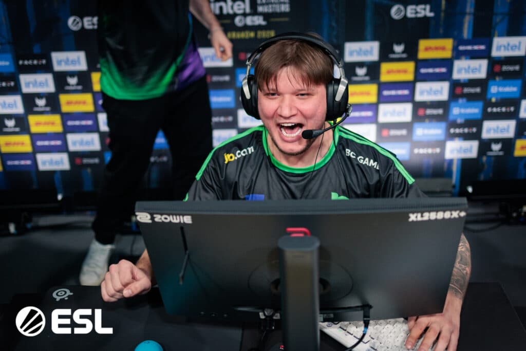 BC.Game | s1mple at IEM Krakow 2026 (Image via ESL)