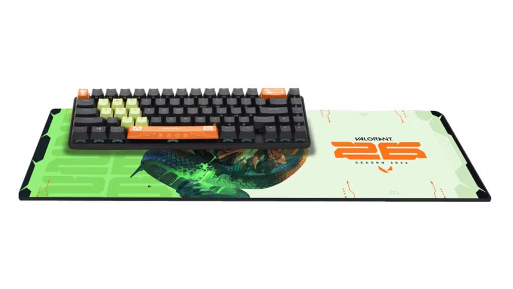 V26 mousepad and keyboard (Image by Riot Games)