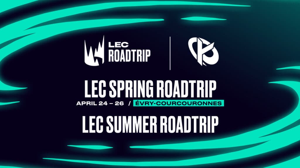 LEC Roadtrip by Karmine Corp (Image via LEC)