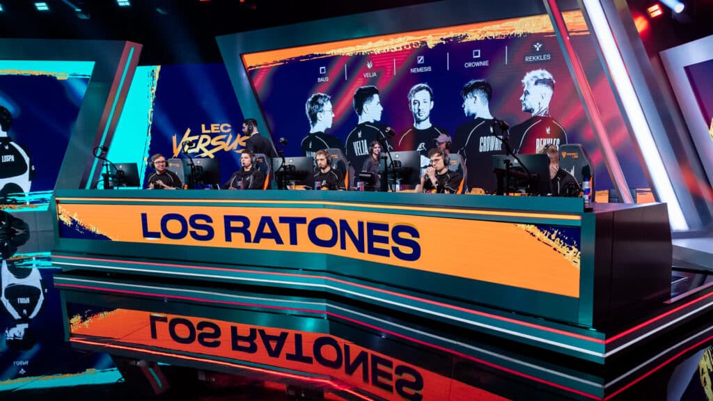 Los Ratones in the LEC Versus (Image by Wojciech Wandzel/Riot Games)