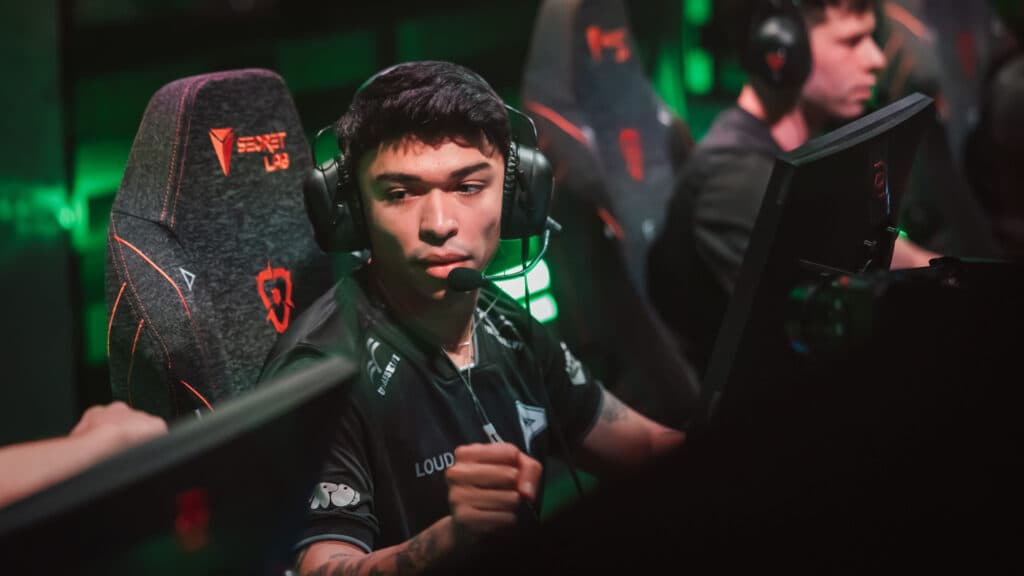 LOUD will be playing against Evil Geniuses (Image by Colin Young-Wolff/Riot Games)