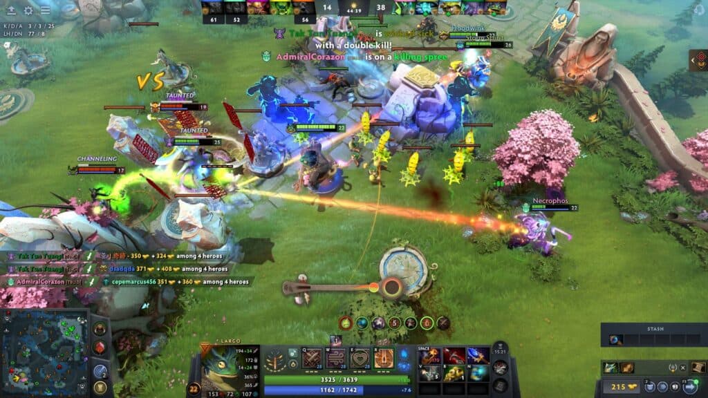 Playing Largo in games (Screenshot via esports.gg)