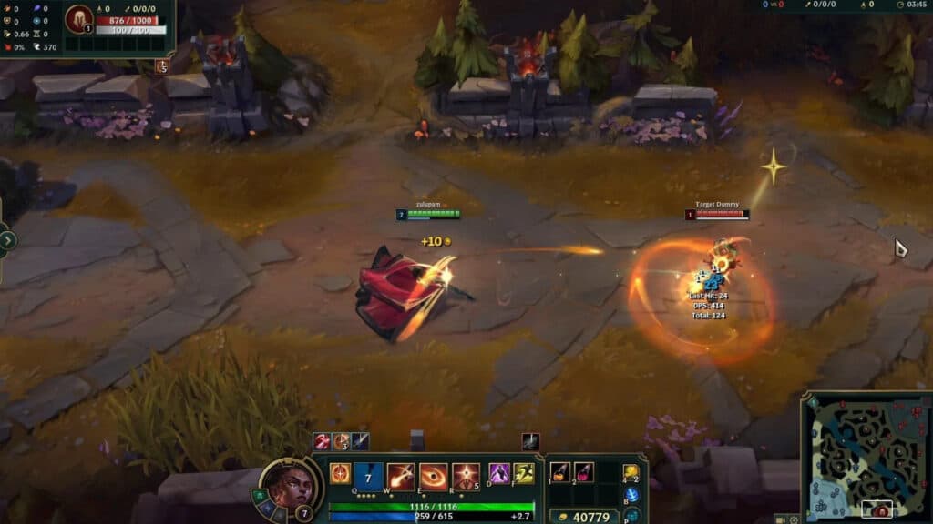 Mel’s Q will be more effective for wave clear (Image by Riot Games)