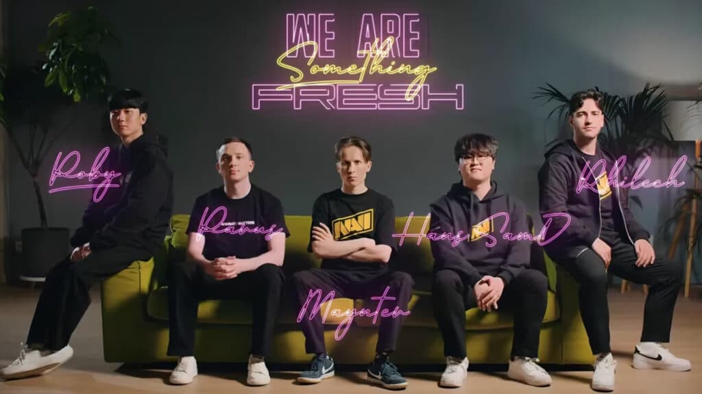 Poby joined NAVI in the 2026 season (Image by NAVI)