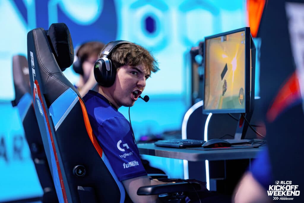 KC | Axel "Vatira" Touret during Kickoff Weekend 2026 (Image via Rocket League Esports)