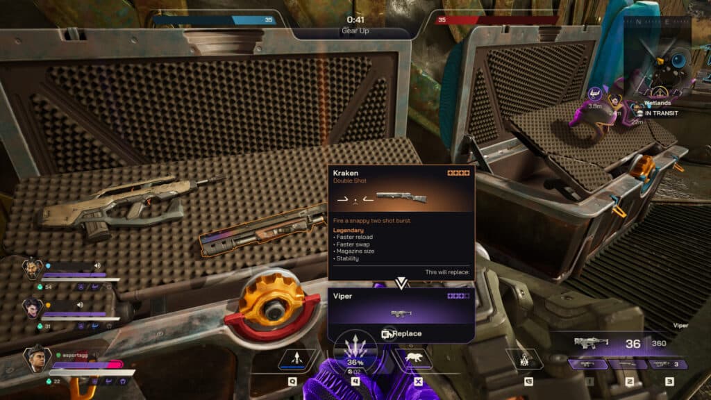 Upgrade your weapons (Screenshot via esports.gg)