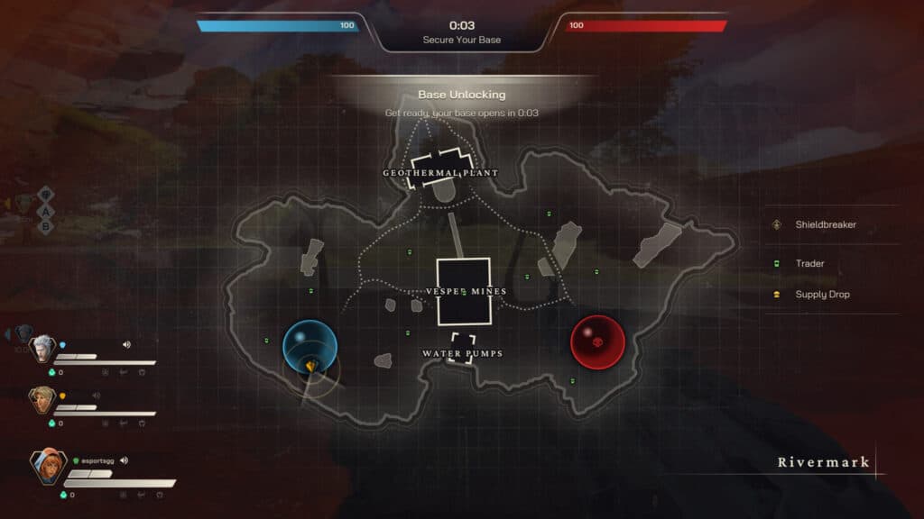 Rivermark map (Screenshot via esports.gg)
