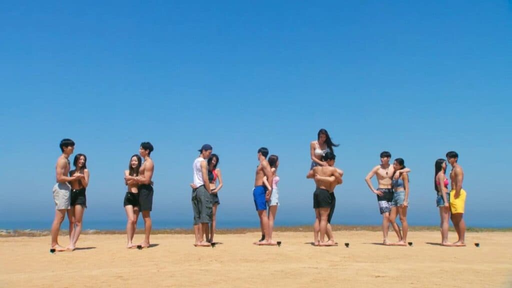 During the game (Image via Netflix)