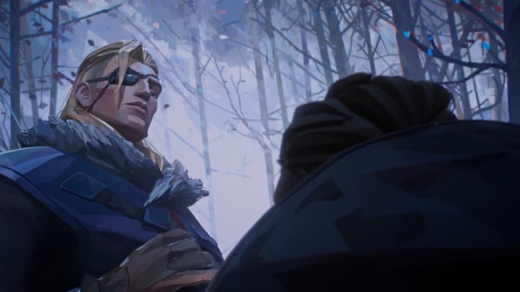 Sova attacking the other Sova (Image by Riot Games)