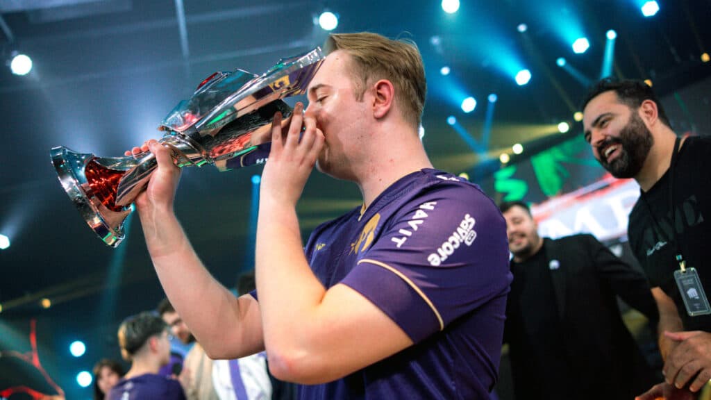 Trymbi won the LTA South 2025 Split 3 with Vivo Keyd Stars (Image via CBLOL)