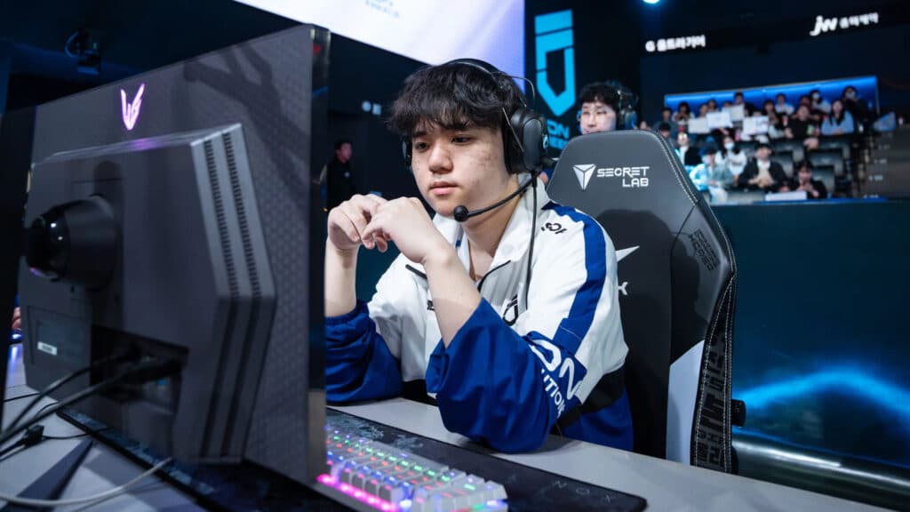 Pungyeon is one of 2026’s most promising League of Legends rookies (Image via LCK)