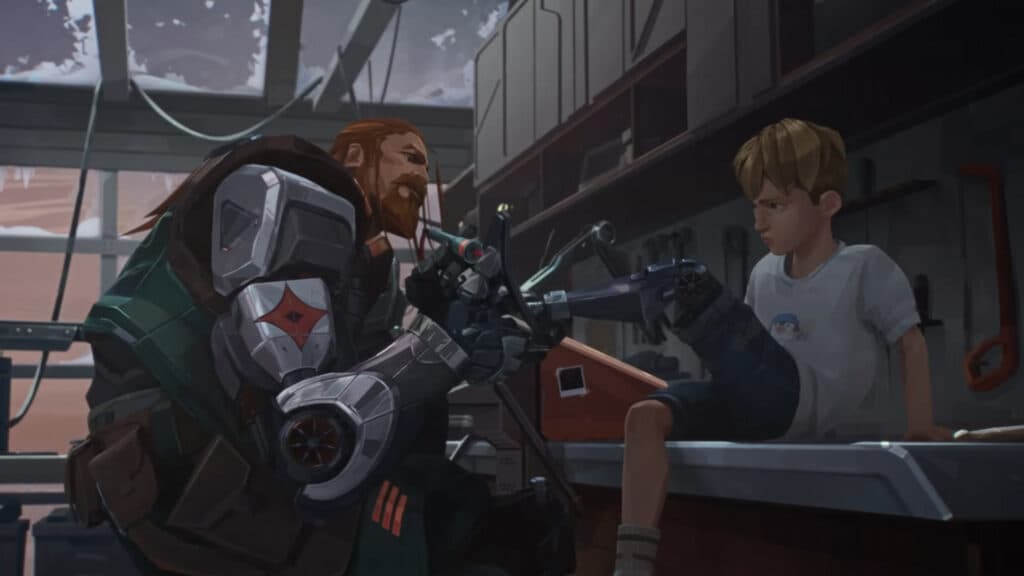 Breach helping disabled children (Image by Riot Games)