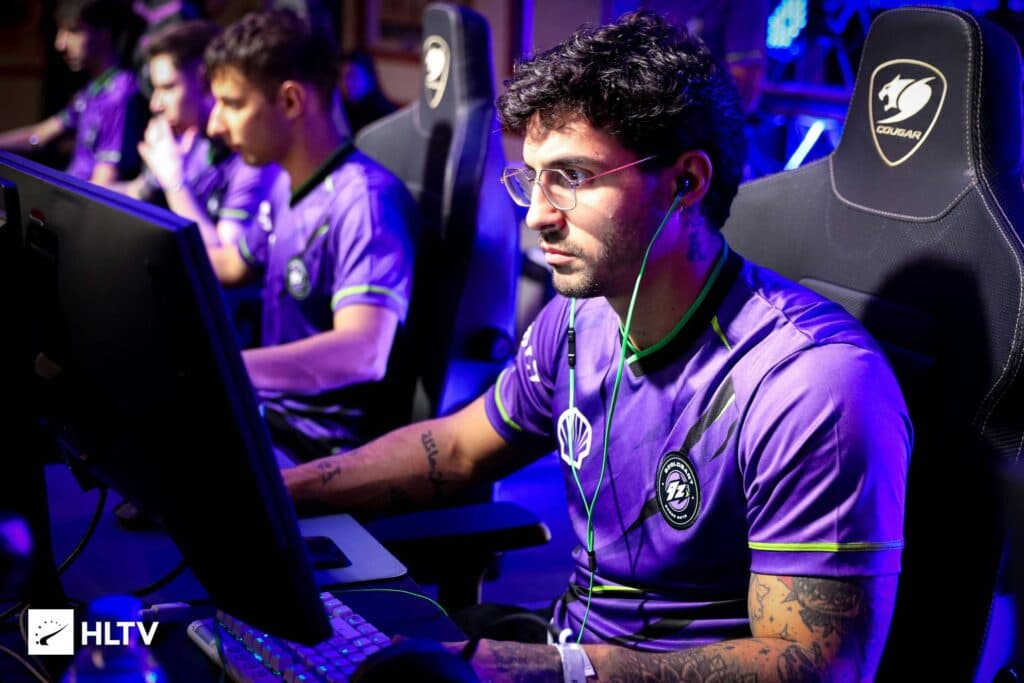 9z Team at FiReLEAGUE Buenos Aires 2025 (Image via HLTV)