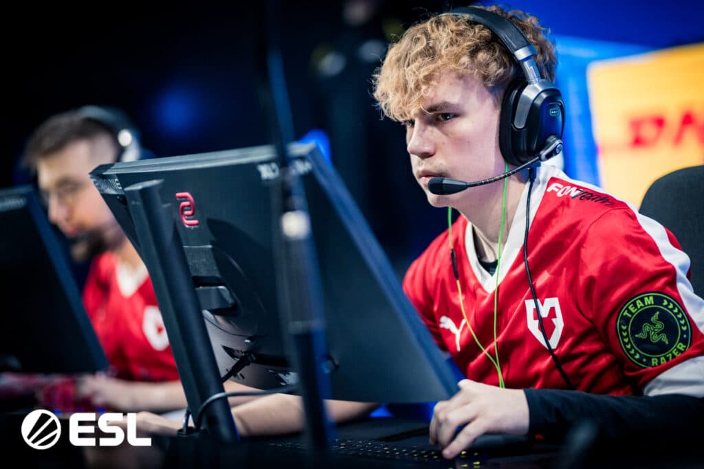MOUZ | Ludvig "Brollan" Brolin at IEM Chengdu 2025 (Image via ESL)