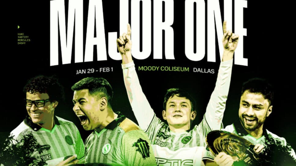 CDL Major 1 2026 schedule: All match dates and times cover image