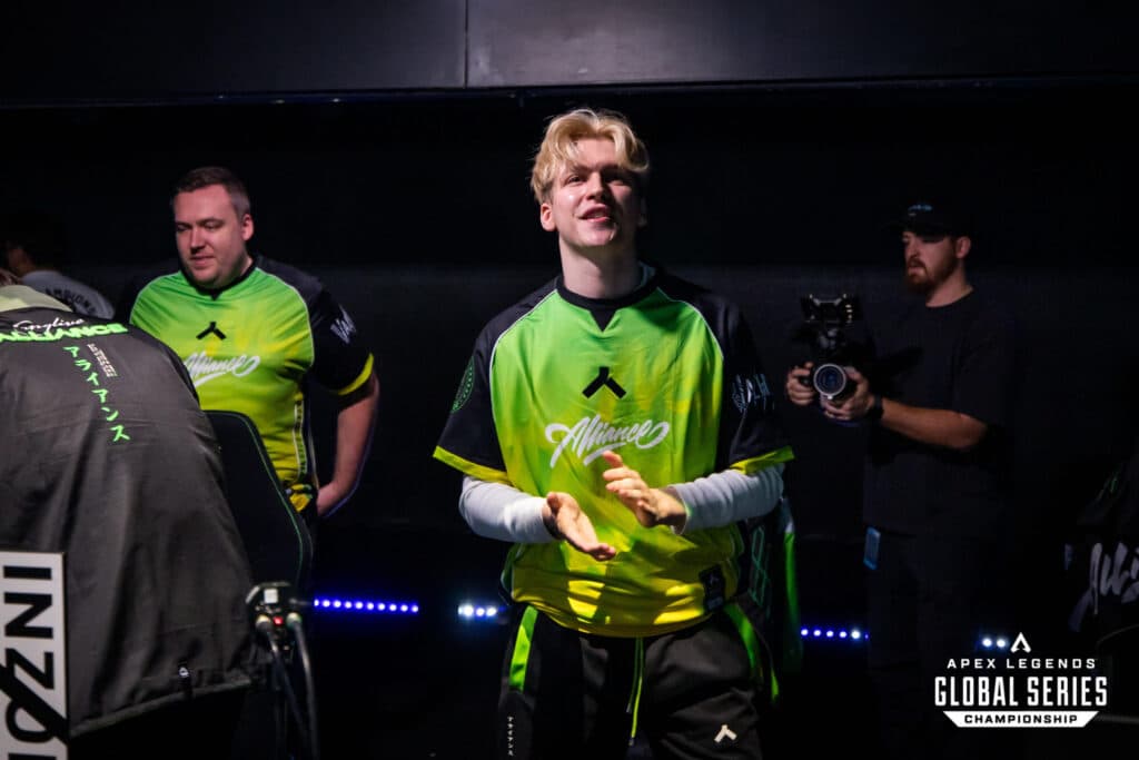 Alliance's Andre "unlucky" Türk (Photo via ALGS / Joe Brady)