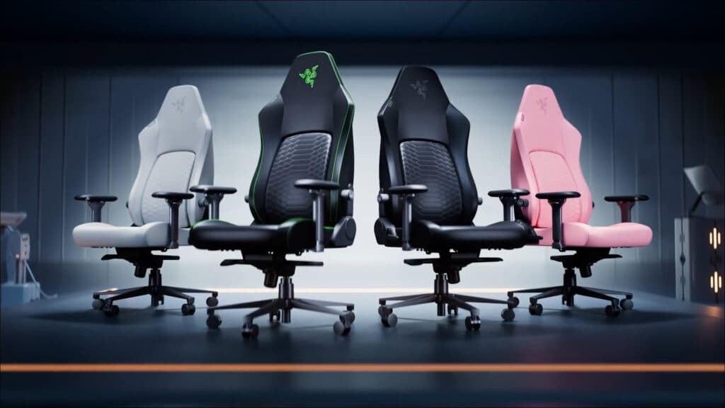 Razer Iskur V2 NewGen chairs (Image via Razer)