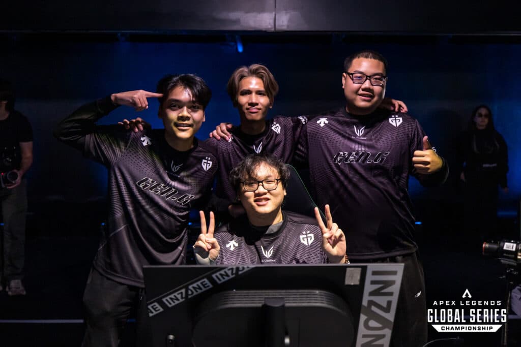 Gen.G Esports at the ALGS Year 5 Championship (Photo via ALGS / Joe Brady)