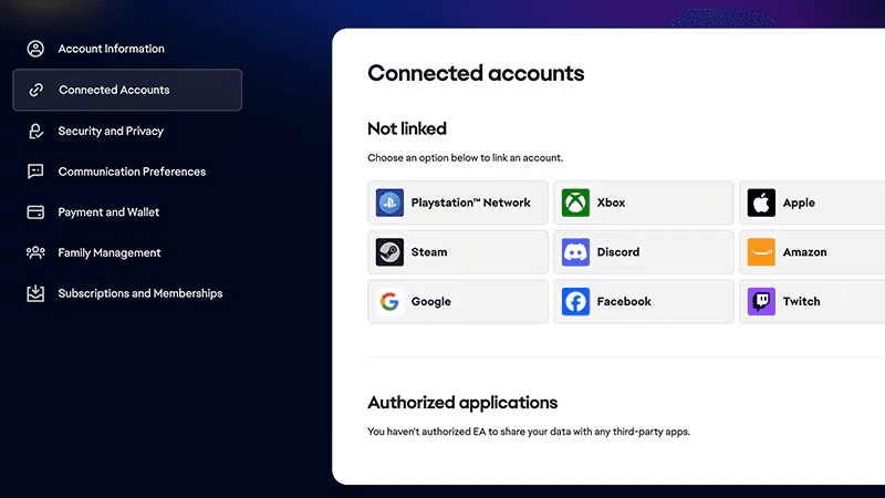 How to connect your accounts for free How to get Apex Legends Twitch Drops (Image via EA)