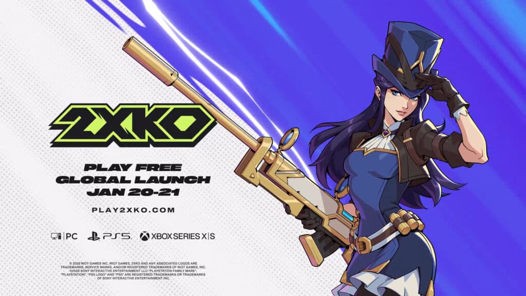 2XKO Caitlyn release date (Image via Riot Games)
