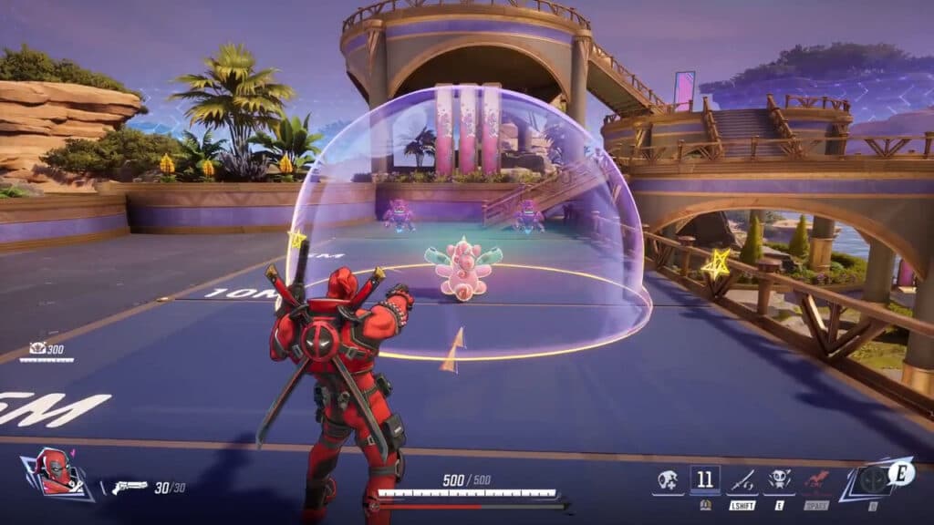 Deadpool has three roles in Marvel Rivals (Image via NetEase Games)