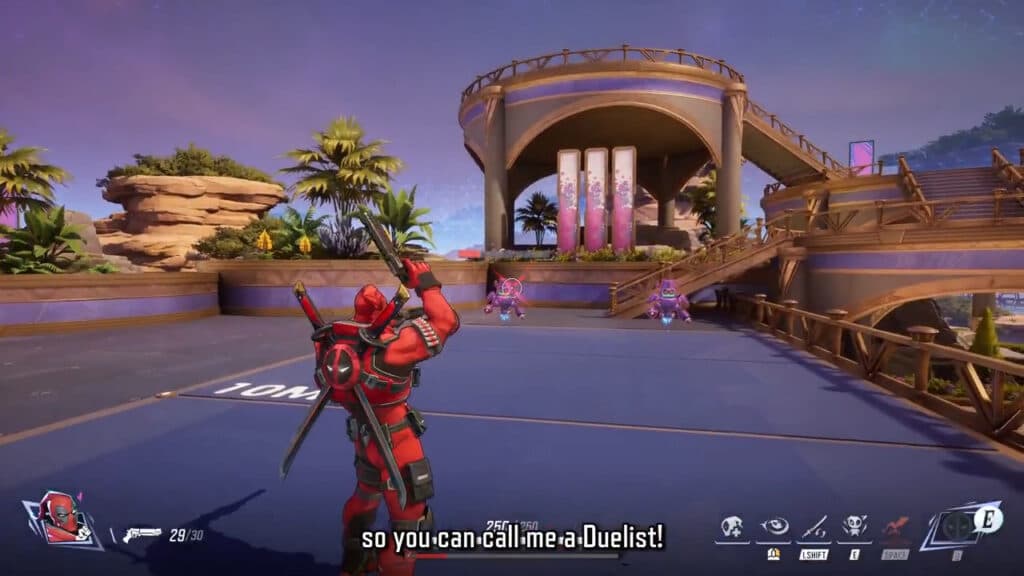 Deadpool in Marvel Rivals (Image via NetEase Games)