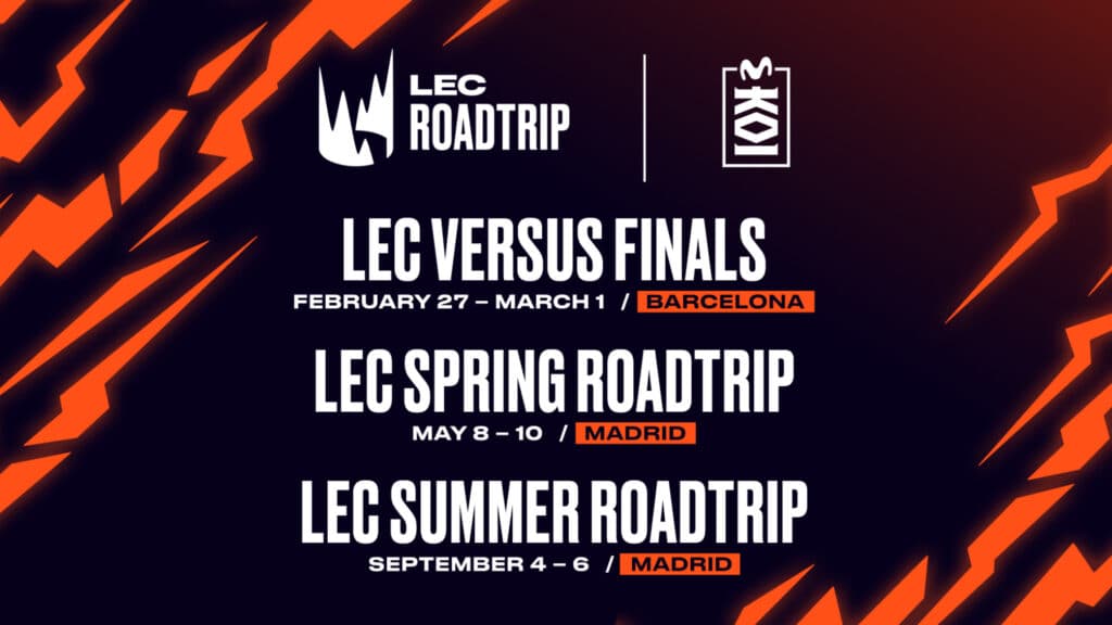 LEC Roadtrip by Movistar KOI (Image via LEC)