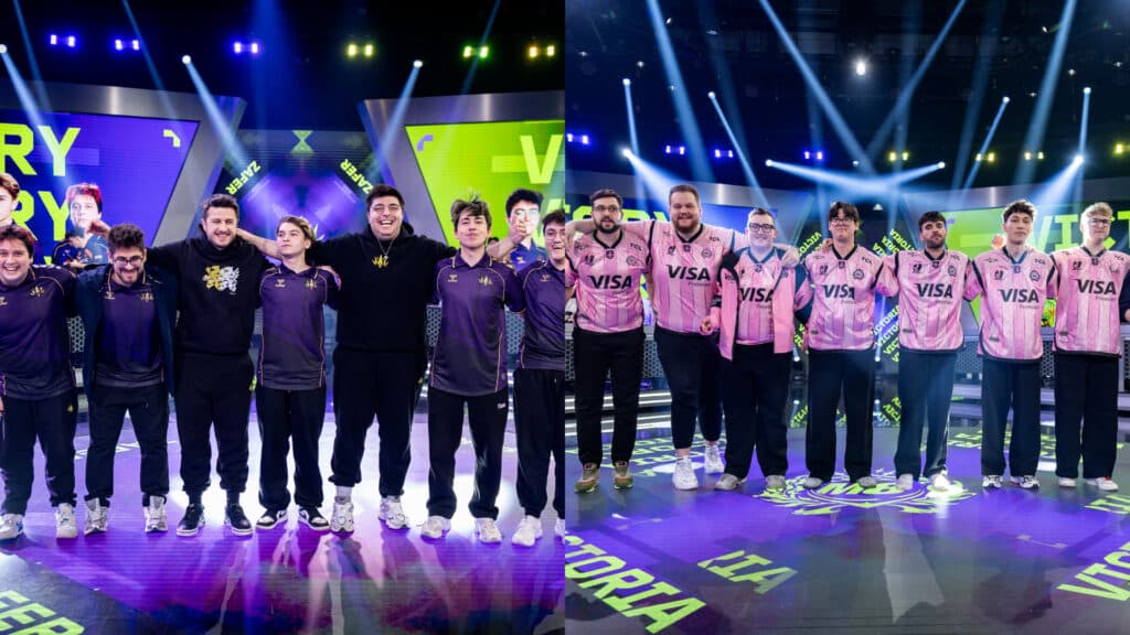 Either BBL or M8 will secure qualification as EMEA's first seed (Image by Wojciech Wandzel/Riot Games))