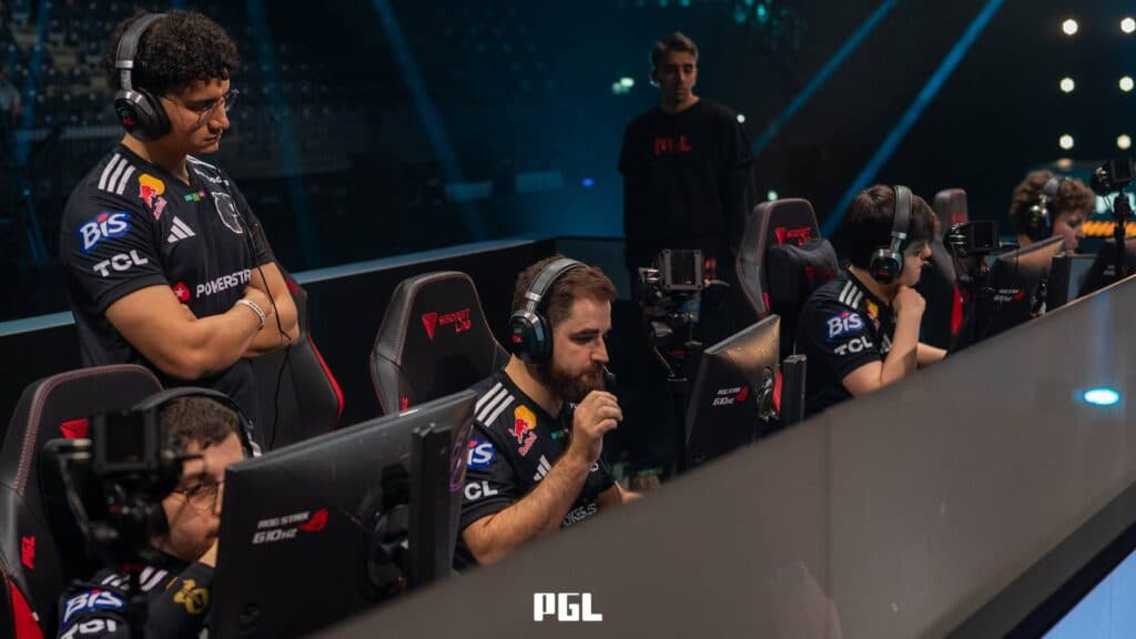 FURIA at the PGL Cluj-Napoca 2026 playoffs (Image via PGL)