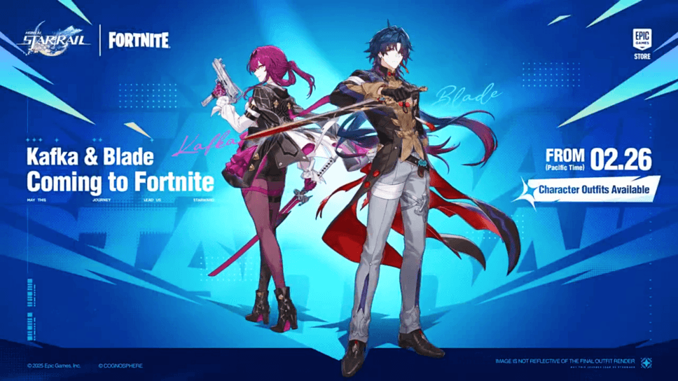 Fortnite Honkai Star Rail collab: Confirmed skins and release date cover image