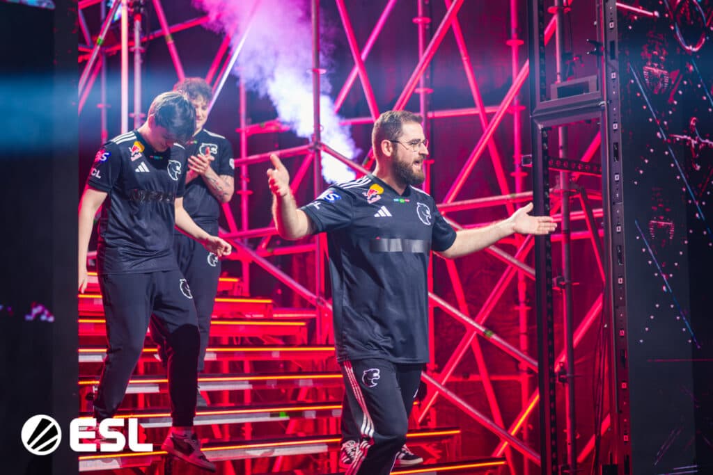 FURIA on the stage at IEM Kraków 2026 (Image via ESL)
