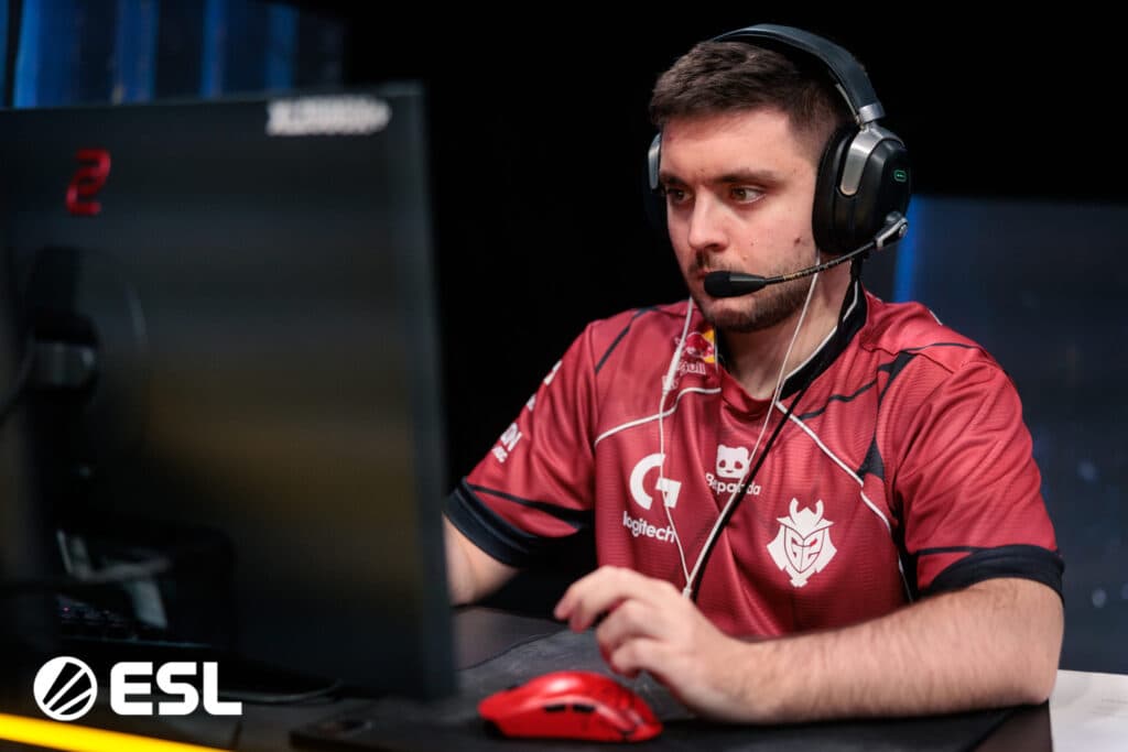 G2 | Matúš "matys" Šimko during IEM Kraków 2026 (Image via ESL)