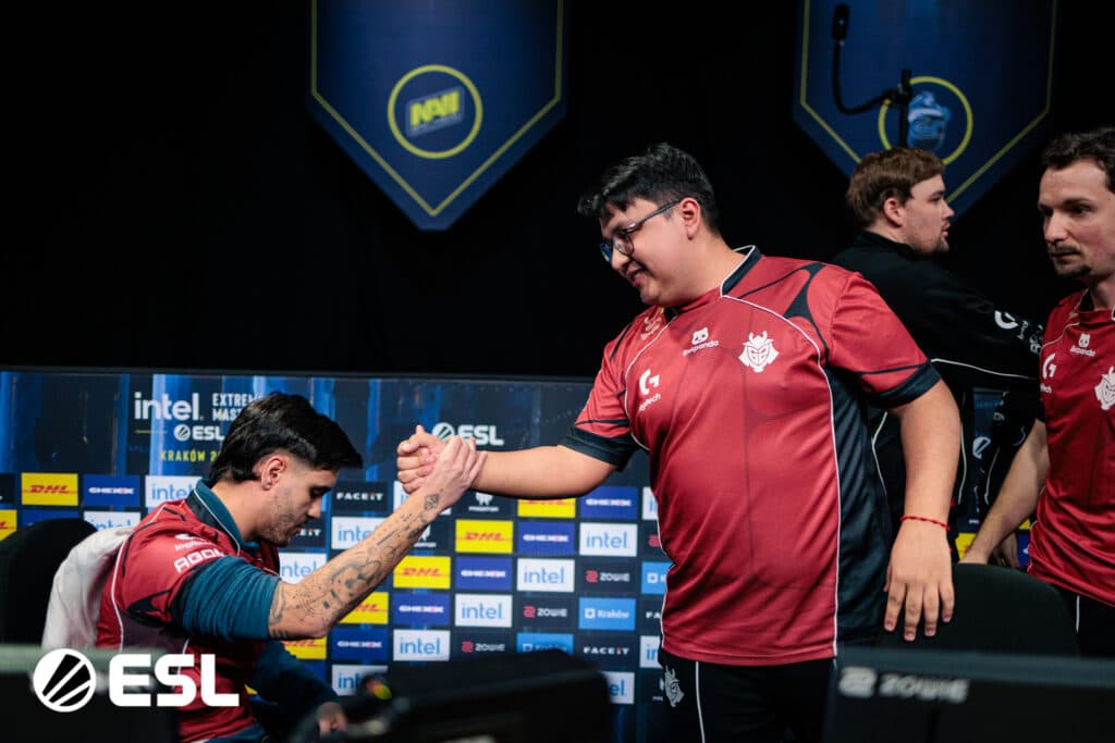 G2 Esports at IEM Kraków 2026 (Image via ESL)