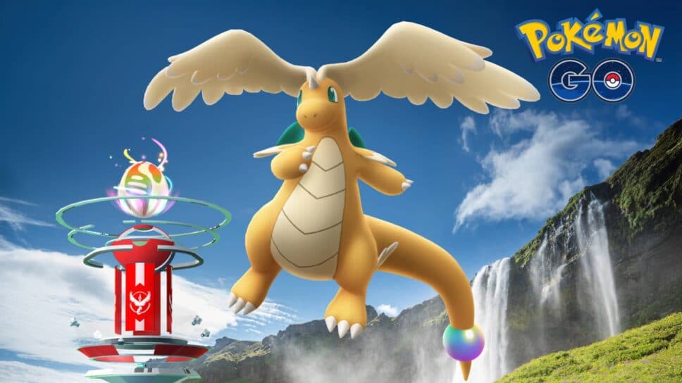 Mega Dragonite Pokémon GO raid guide: Hundo CP, weaknesses, and counters cover image