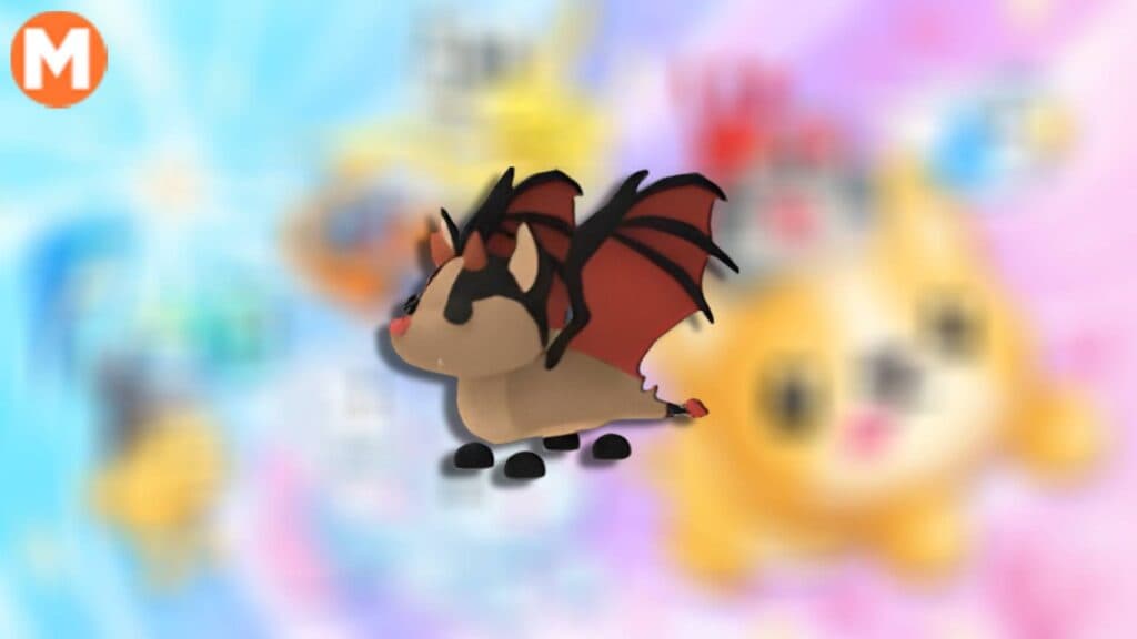 Mega Neon Bat Dragon (Image via Adopt Me!)