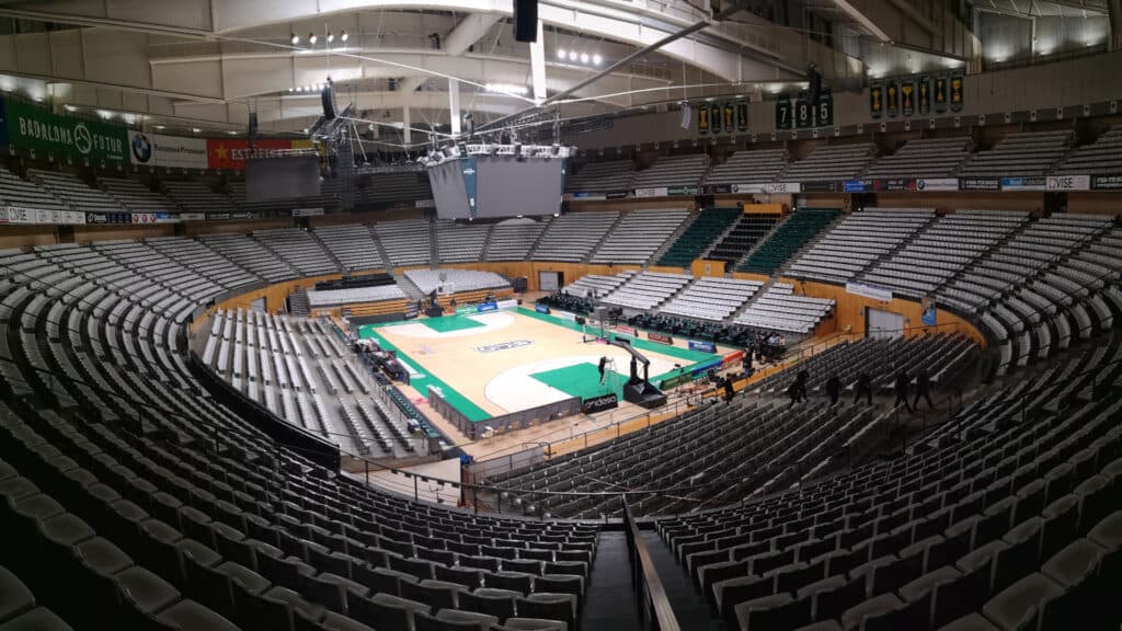 The Olímpic Arena has a capacity for 13,000 fans (Image by Olímpic Arena)